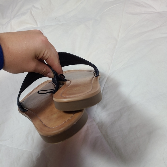 Gap Navy and Brown Flats - Picture 6 of 6